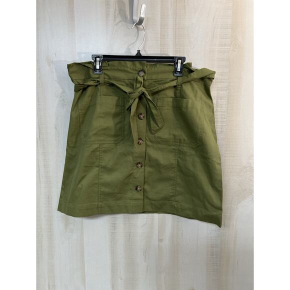 LOFT Dresses & Skirts - Loft Olive Green Skirt - NWT - Size 14